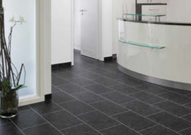 PVC in Fliesenoptik