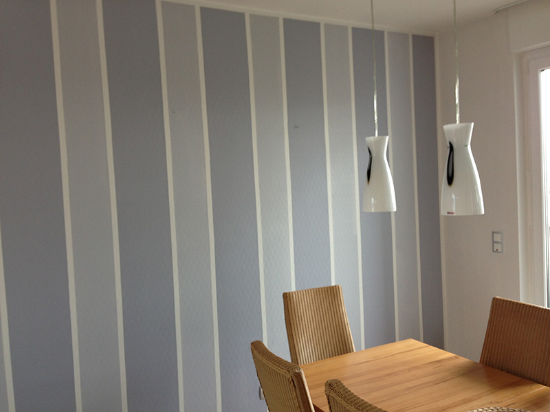 Frische Streifen-Optik