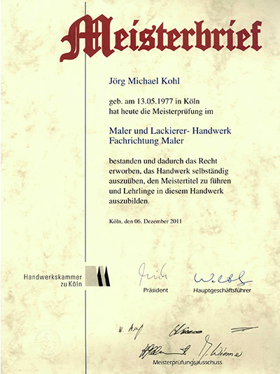 Meisterbrief